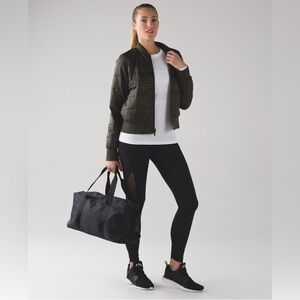 NWT Athleisure Minimalist Cozy RARE Lululemon Non-Stop Bomber/Jacket REVERSIBLE